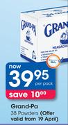 Grand-Pa 38 Powders-Per Pack