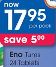 Eno Tums 24 Tablets-Per Pack