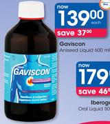 Gaviscon Aniseed Liquid-600ml
