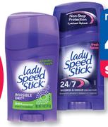 Mennen Lady Speed Stick 39g Or 45g-Each