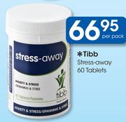 Tibb Stress-Away 60 Tablets-Per Pack