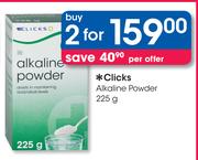 Clicks Alkaline Powder-2x225g
