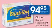 Diabon Diabetic Supplement-30 Capsules