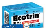 Ecotrin-50 Tablets