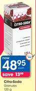 Citro-Soda Granules-120g