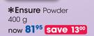 Ensure Powder-400gm
