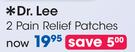 Dr.Lee 2 Pain Relief Patches Each