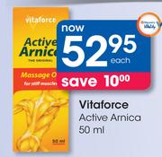 Vitaforce Active Arnica-50ml