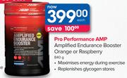 GNC Pro Performance AMP Amplified Endurance Booster Orange or Raspberry-840gm