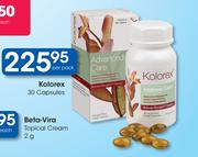 Kolorex 30 Capsules-Per Pack