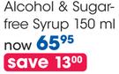 Linctagon Alcohol & Sugarfree Syrup-150ml