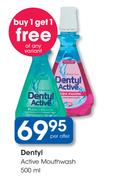 Dentyl Active Mouthwash-500ml-Per Offer