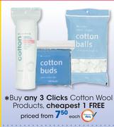 Clicks Cotton Wool Products Each