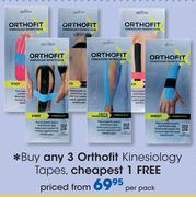 Orthofit Kinesiology Tapes Each