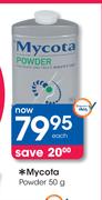 Mycota Powder-50g Each