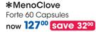 MenoClove Forte 60 Capsules-Per Pack