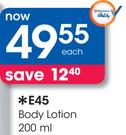 E45 Body Lotion-200ml