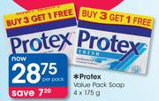 Protex Value Pack Soap-4 x 175g Per Pack