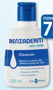 Benzaderm Oily Skin Cleanser-125ml