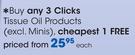 Clicks Tissue Oil Products(Excl. Minis) Each