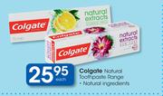Colgate Natural Toothpaste Range-Each