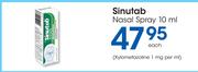 Sinutab Nasal Spray 10ml-Each