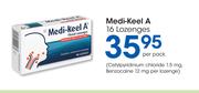Medi Keel A 16 Lozenges-Per Pack