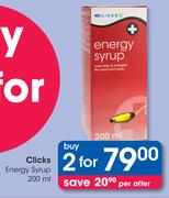 Clicks Energy Strup-2 x 200ml