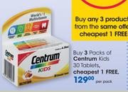 Centrum Kids 30 Tablets-Per Pack