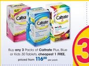 Caltrate Plus, Blue Or Kids 30 Tablets-Per Pack