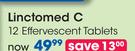 Linctomed C 12 Effervescent Tablets-Each