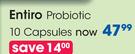 Entiro Probiotic 10 Capsules-Per Pack