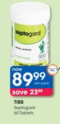 Tibb Septogard 60 Tablets-Per Pack