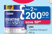 USN Creatine Transport-2 x 650g 