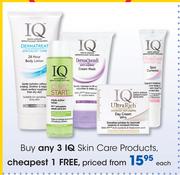 IQ Skin Care Products-Each