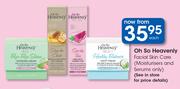 Oh So Heavenly Facial Skin Care (Moisturisers & Serums Only)-Each