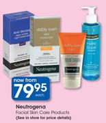 Neutrogena Facial Skin Care Products-Each