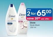Dove Body Wash-2 x 250ml
