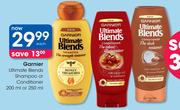 Garnier Ultimate Blends Shampoo Or Conditioner-200ml Or 250ml Each