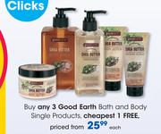 Good Earth Bath & Body Single Products-Each