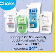 Oh So Heavenly Liquid Hand Wash Refills-Each