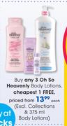 Oh So Heavenly Body Lotions(Excl.Collections & 375ml Body Lotions)-Each