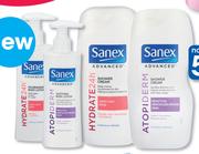 Sanex Advanced Shower Body Lotion-250ml Each