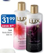 Lux Body Wash-400ml Each