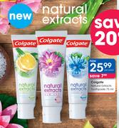 Colgate Natural Extracts Toothpaste-75ml Per Pack