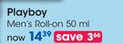 Playboy Men's Roll-On-50ml Each
