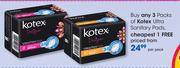 Kotex Ultra Sanitary Pads-Per Pack