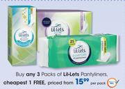 Lil-Lets Pantyliners-Per Pack