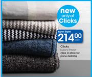 Clicks Luxury Throws-Each