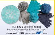 Clicks Beauty Accessories & Shower Caps-Each
